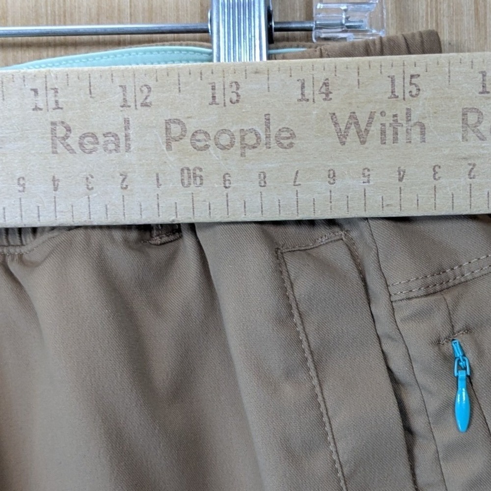 Birddogs Men Khaki Active Shorts XL Regular Tan Liner Stretch Gym Outdoor - Picture 5 of 8